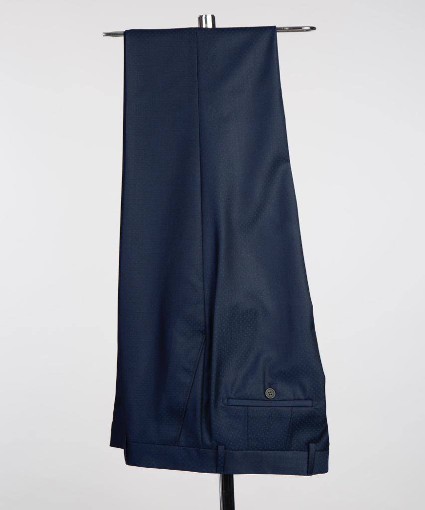 Costume 2 pièces à rayures croisées pour homme, costume bleu bébé, revers en pointe, conçu pour un look élégant, TPL