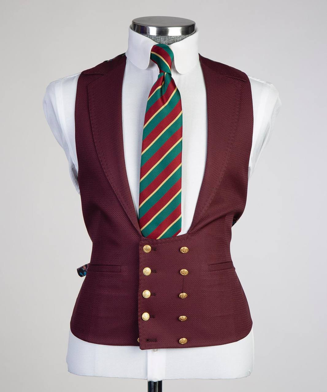 Costume Homme, 2 Pièces, Double Boutonnage, Champagne, Revers Châle, Look Élégant, Idéal pour Mariage, Fêtes, Bal, Célébrations KLD