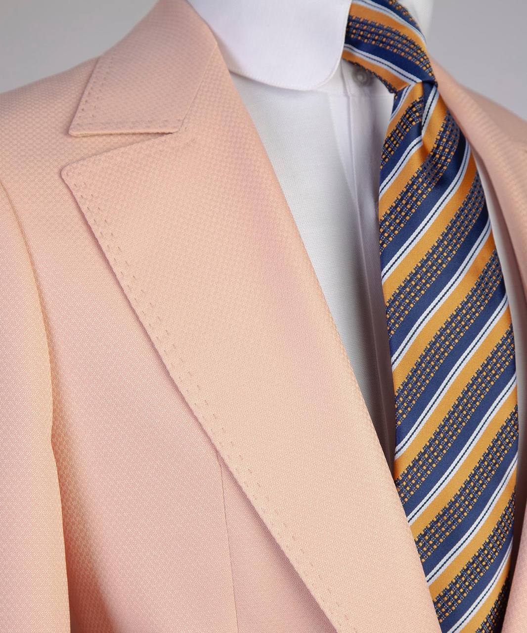 Costume Homme, 2 Pièces, Double Boutonnage, Champagne, Revers Châle, Look Élégant, Idéal pour Mariage, Fêtes, Bal, Célébrations KLD