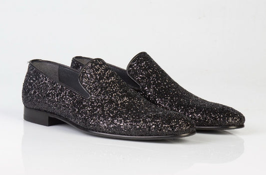 Black Sparkling Dress Shoes