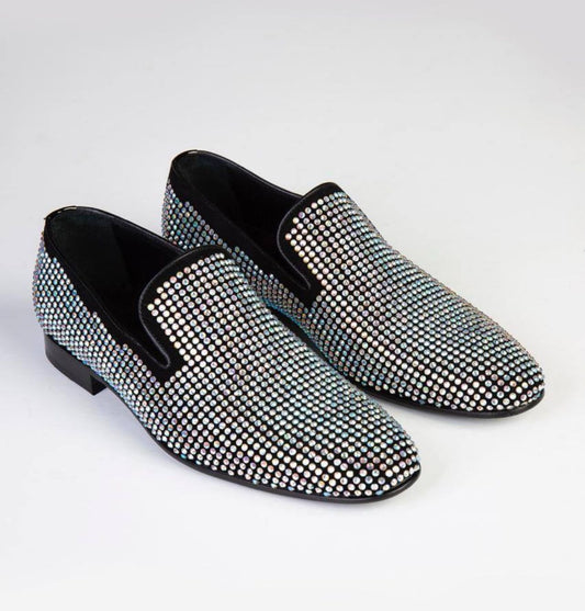 Black Sparkling Dress Shoes