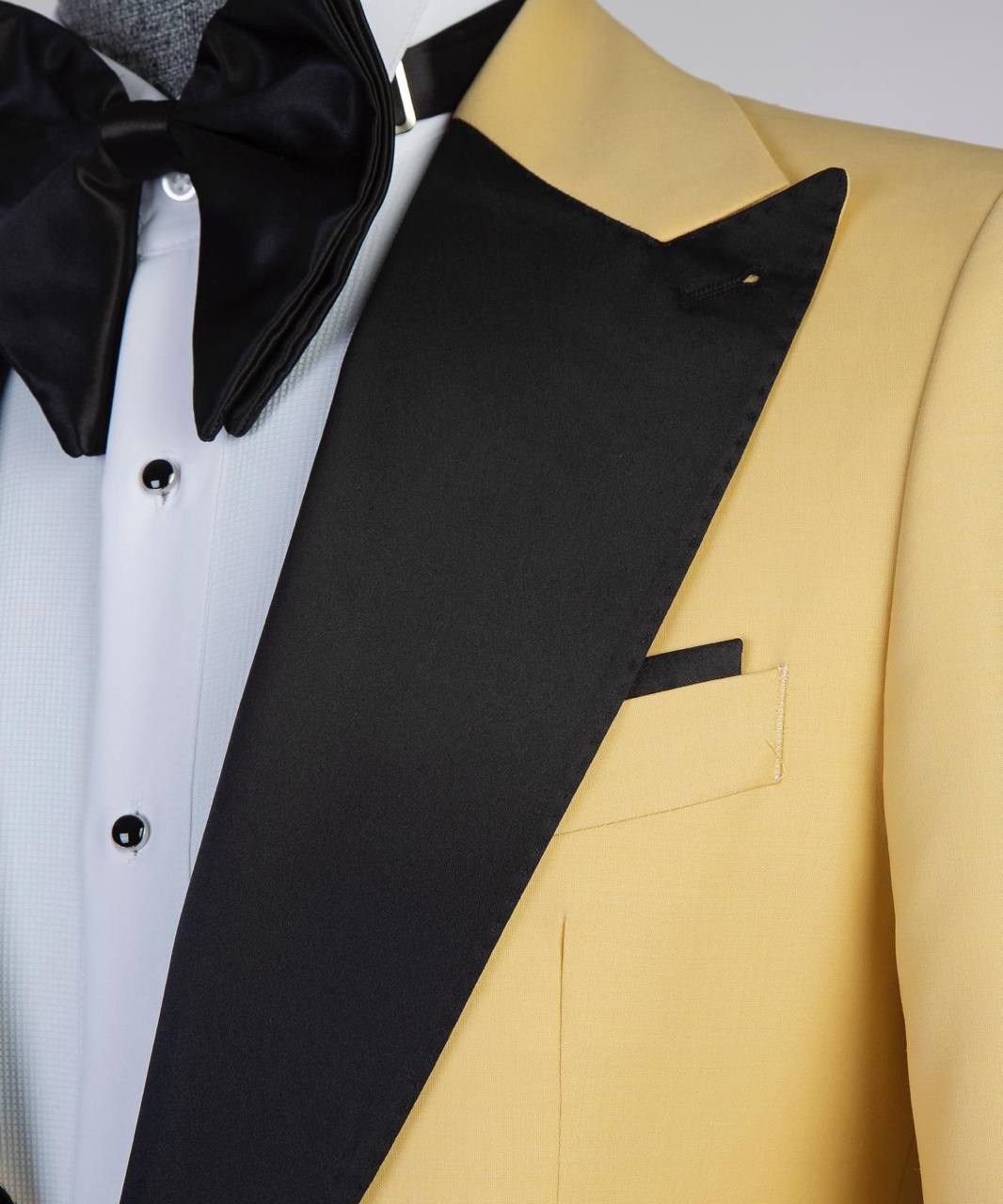 Costume Homme, 2 Pièces, Double Boutonnage, Champagne, Revers Châle, Look Élégant, Idéal pour Mariage, Fêtes, Bal, Célébrations KLD