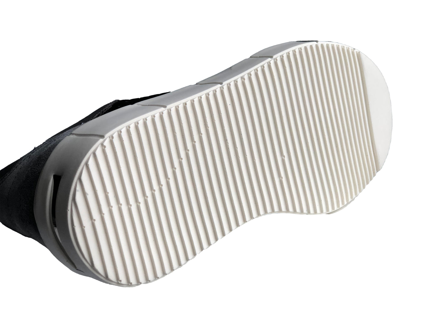 Casual, Handmade, Genuine Leather Mens Shoes 12237 Black/Grey