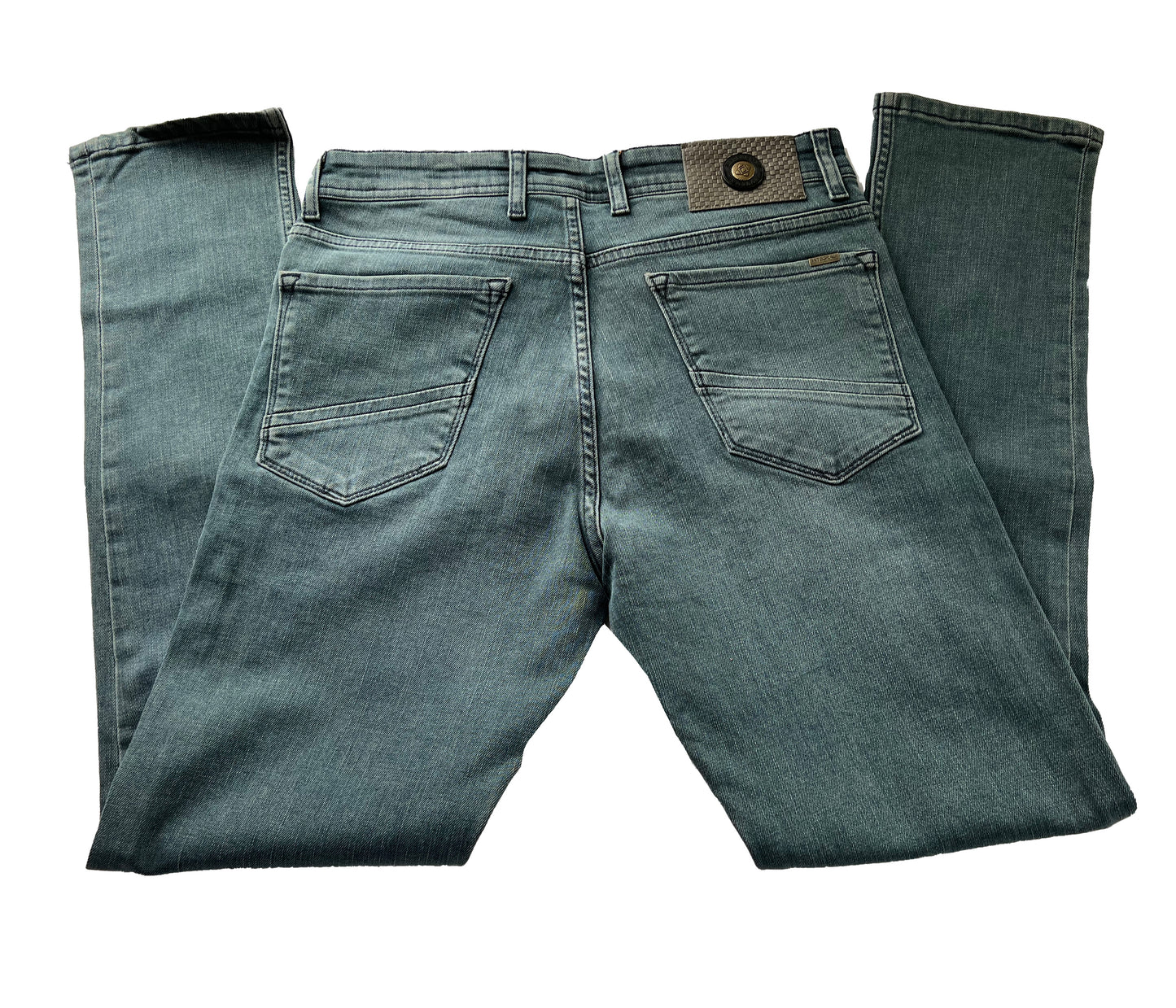 Men's Slim Fit Comfortable Jeans, Trousers- Dunbar