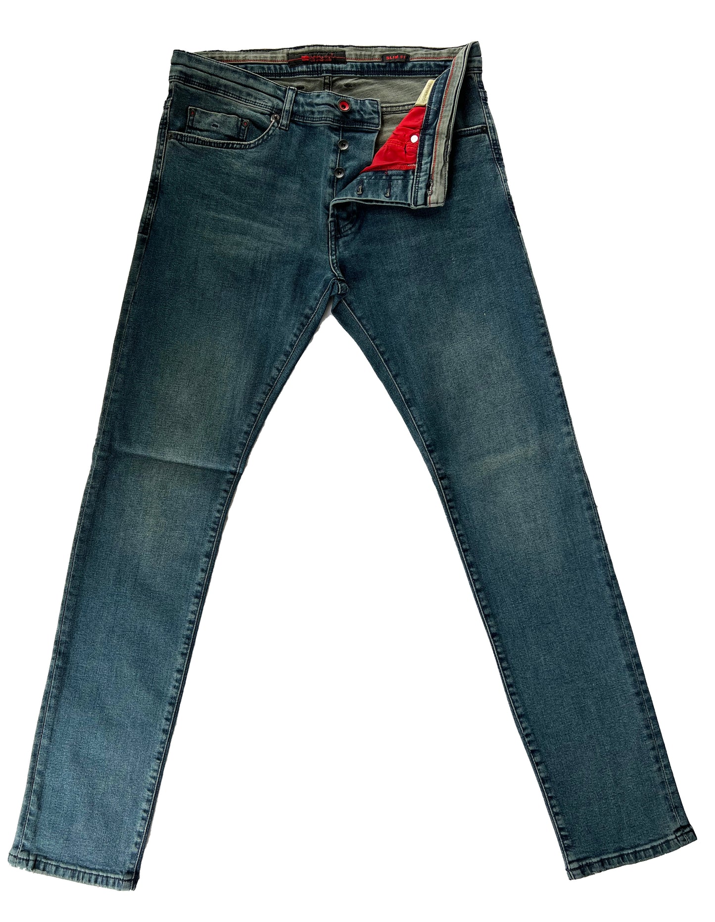 Men's Slim Fit Comfortable Jeans, Trousers- Corby