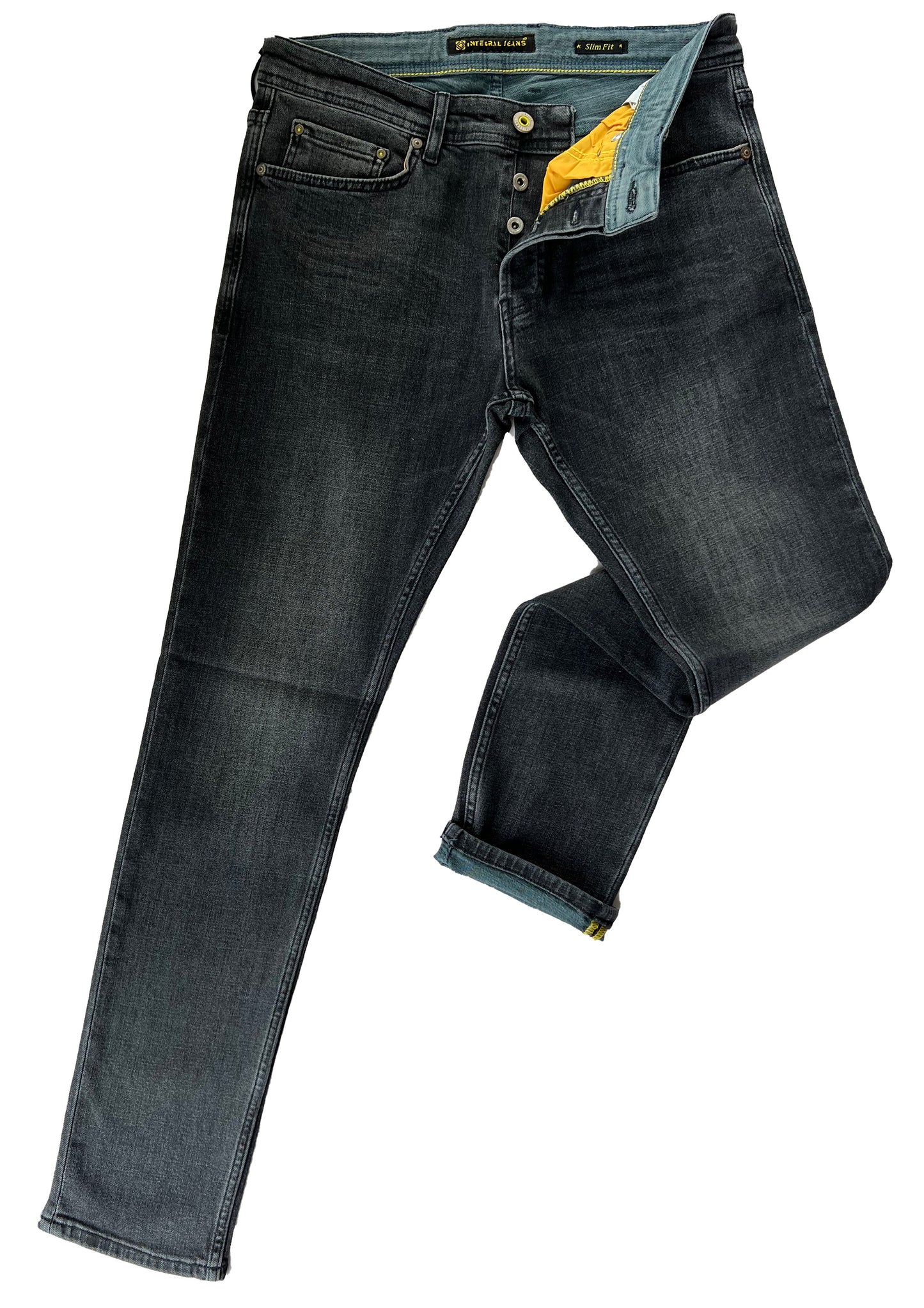 Men's Slim Fit Comfortable Jeans, Trousers- Derby