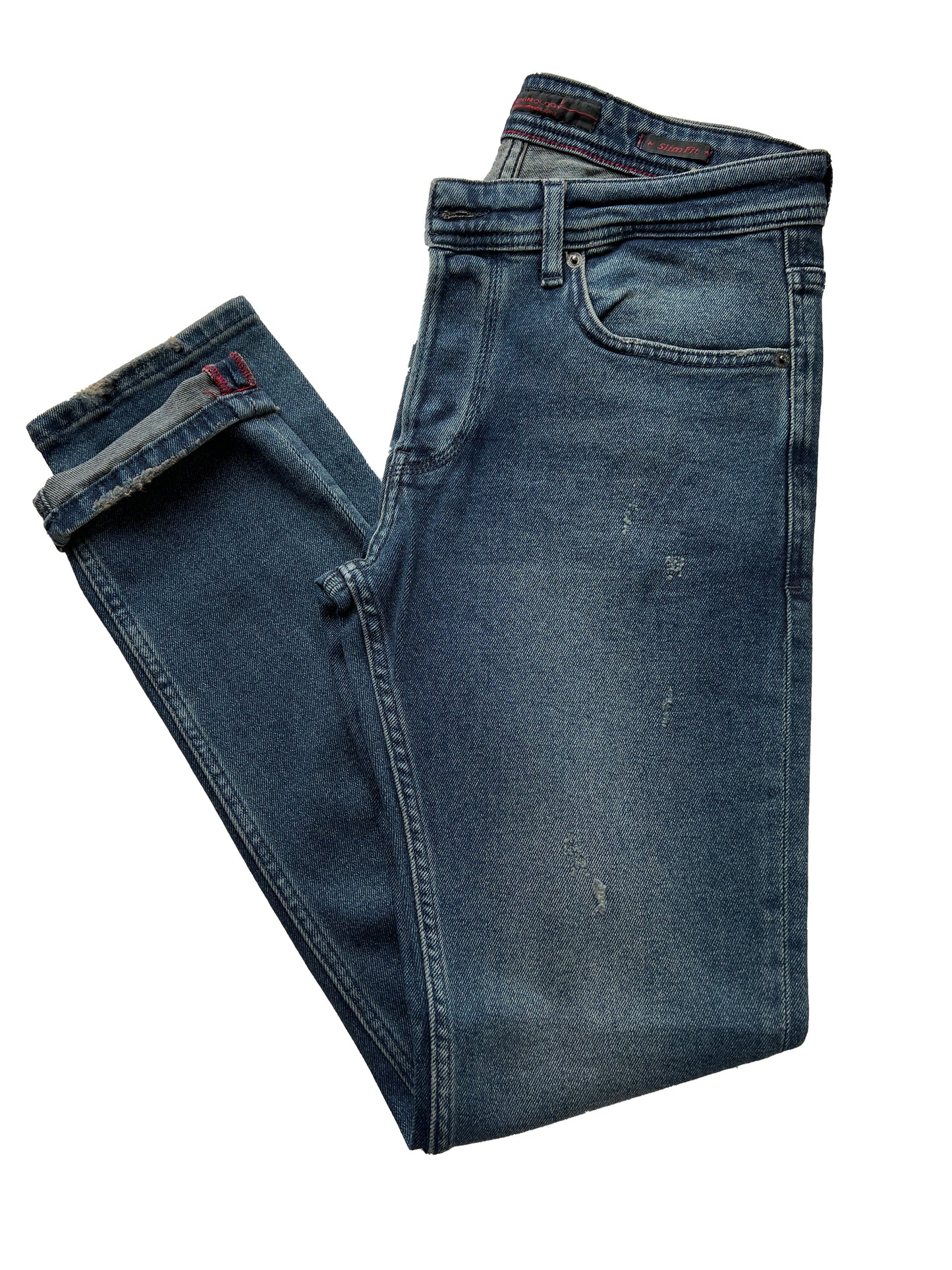 Men's Slim Fit Comfortable Jeans, Trousers- Boston