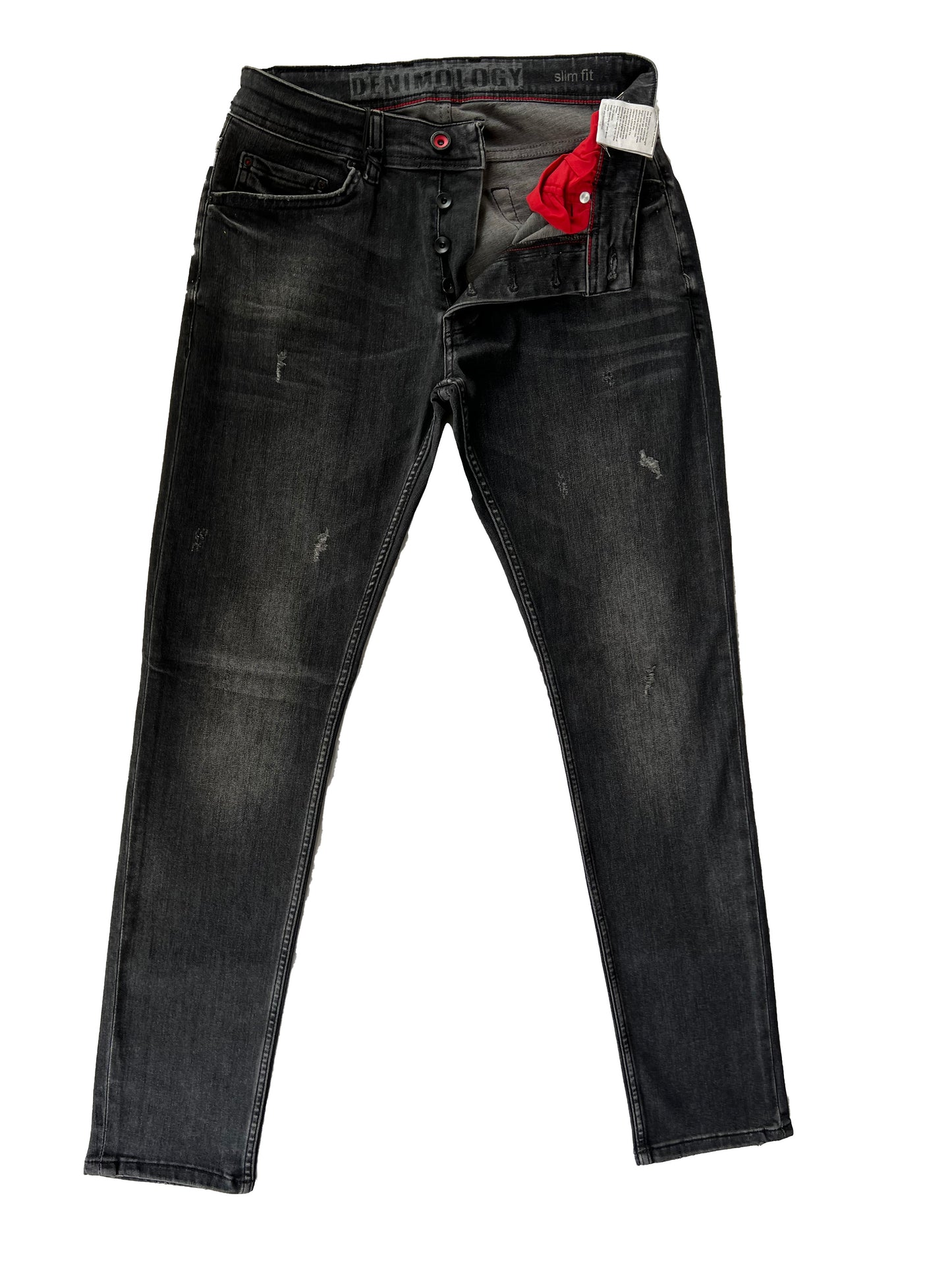 Men's Slim Fit Comfortable Jeans, Trousers- Moffat