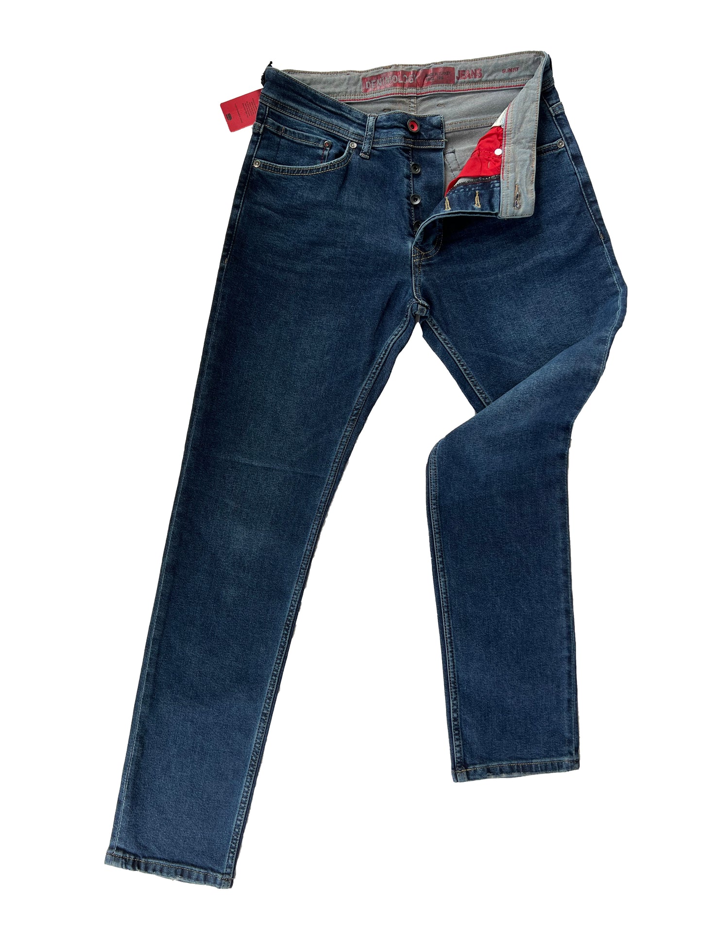 Men's Slim Fit Comfortable Jeans, Trousers- Chorley