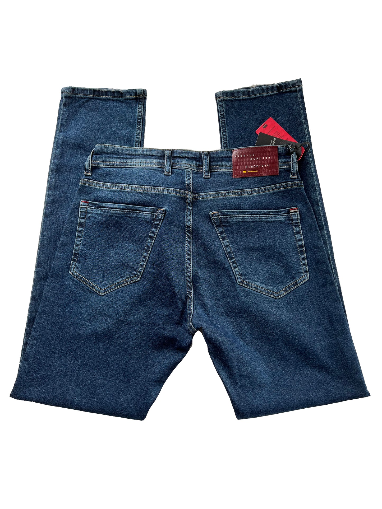 Men's Slim Fit Comfortable Jeans, Trousers- Chorley