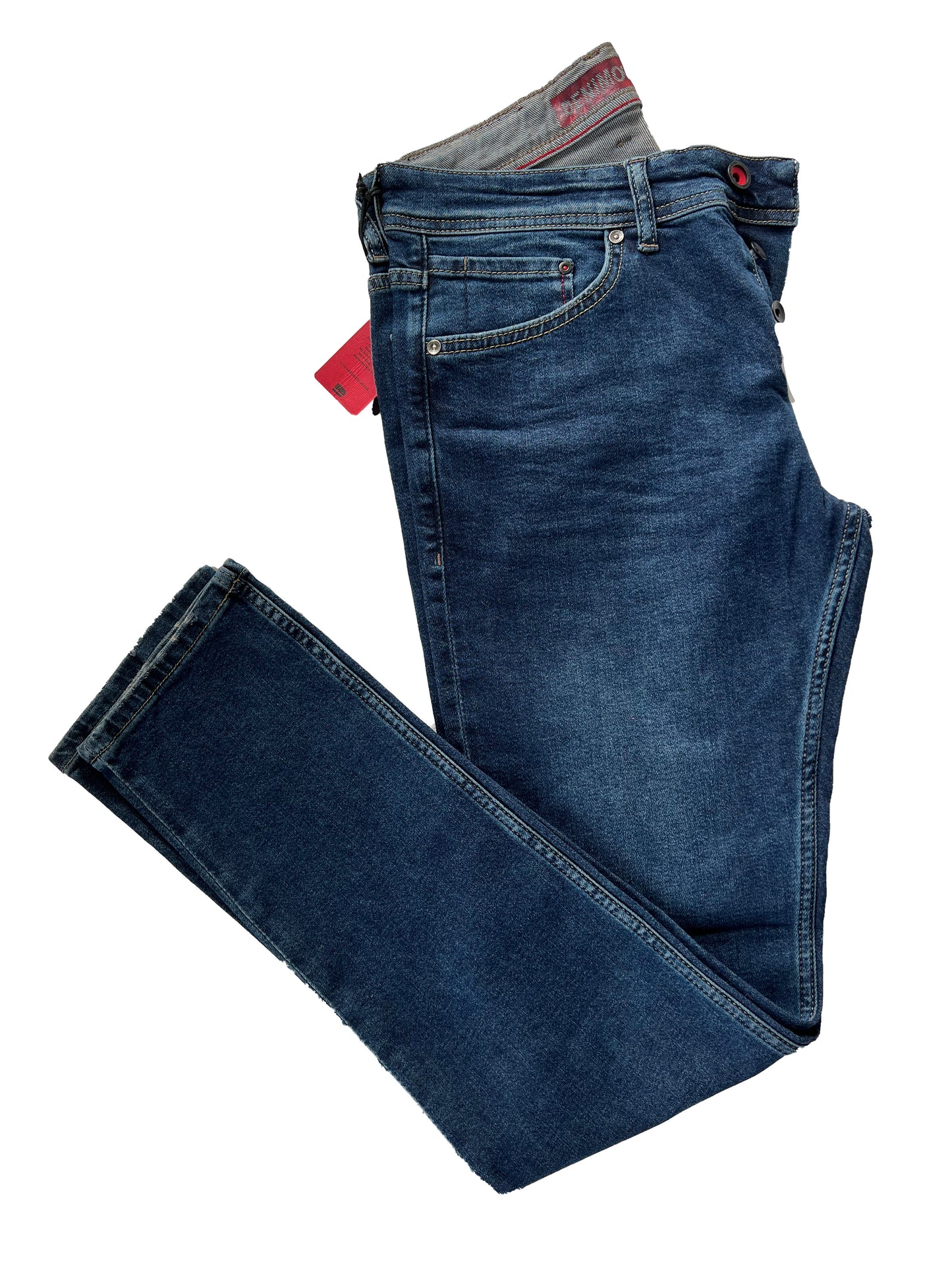 Men's Slim Fit Comfortable Jeans, Trousers- Chorley
