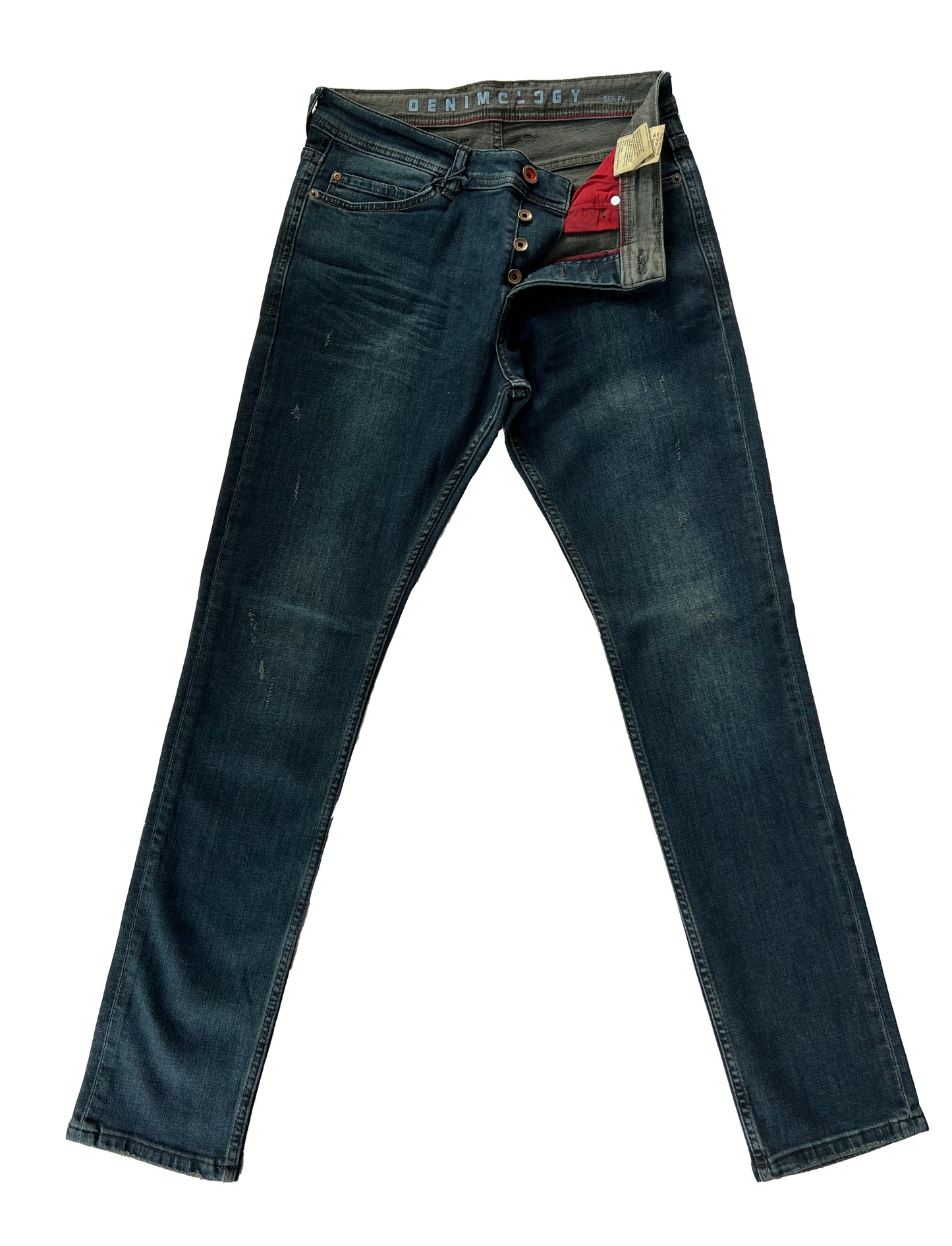 Men's Slim Fit Comfortable Jeans, Trousers- Hawick
