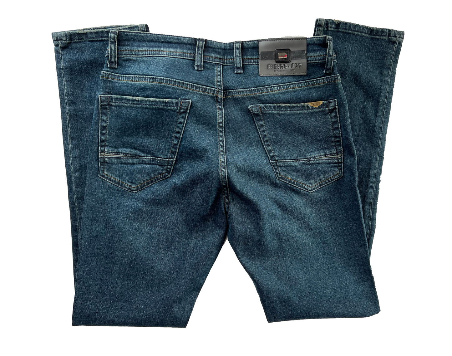 Men's Slim Fit Comfortable Jeans, Trousers- Hawick