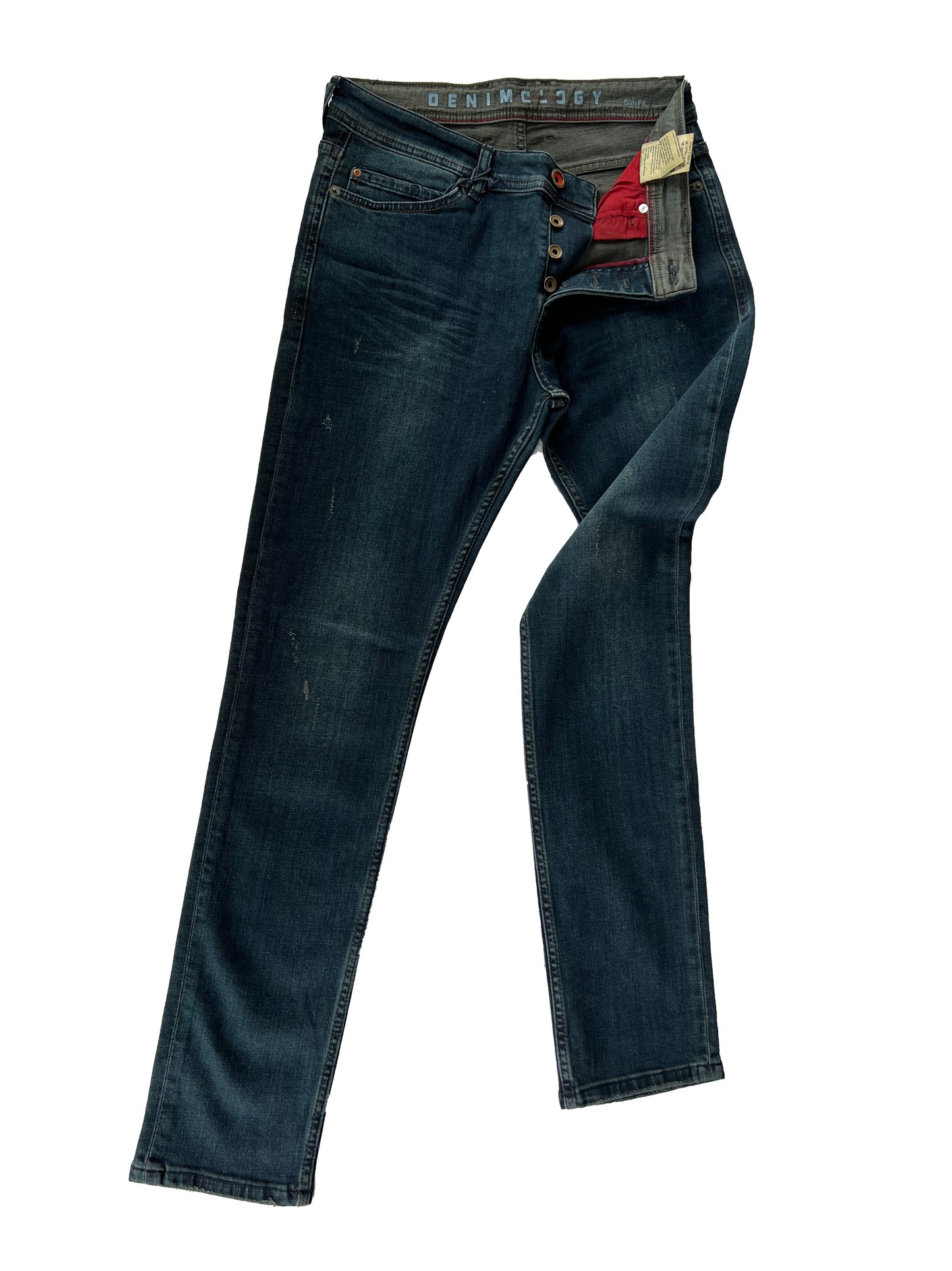 Men's Slim Fit Comfortable Jeans, Trousers- Hawick