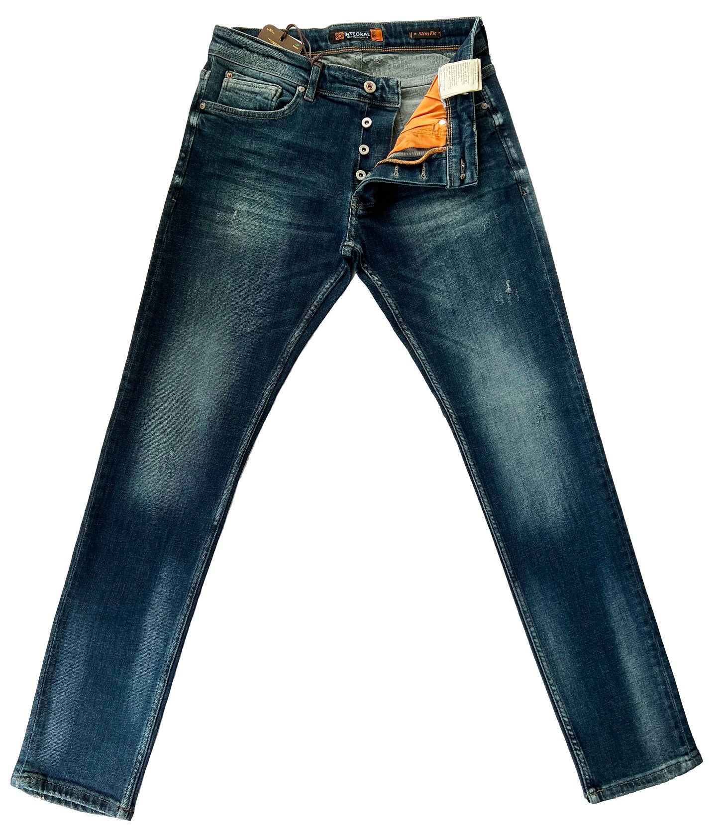 Men's Slim Fit Comfortable Jeans, Trousers- Formby