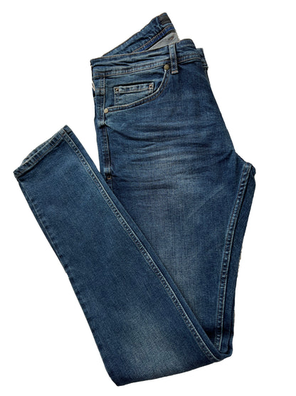 Men's Slim Fit Comfortable Jeans, Trousers- Crewe