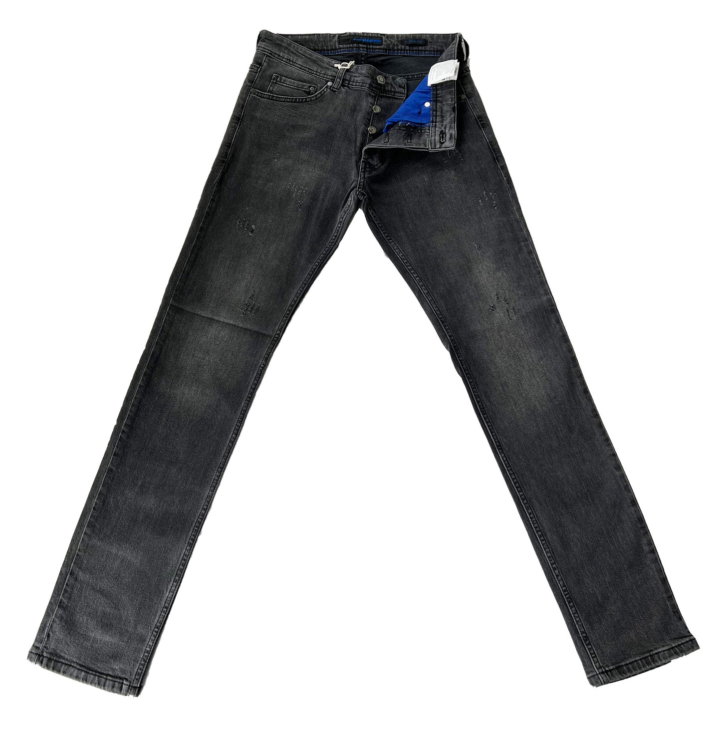 Men's Slim Fit Comfortable Jeans, Trousers- Holt