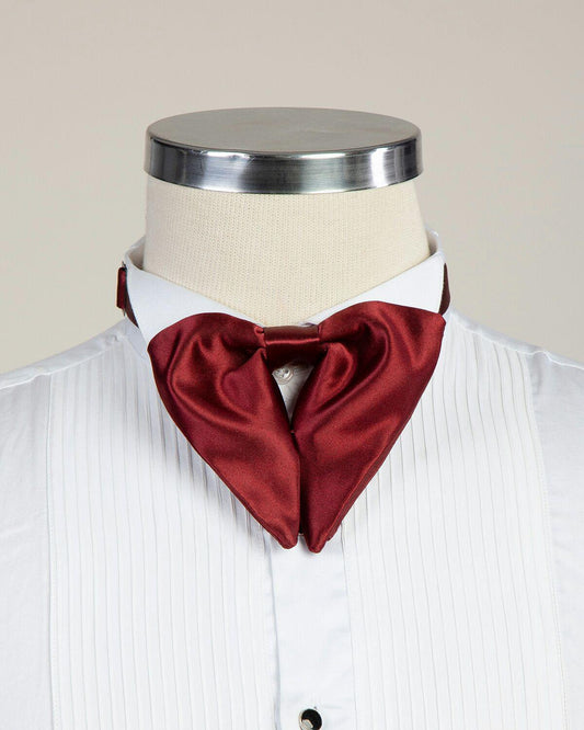 Bow Tie, Burgundy, Satin Big, Plain, Best For Wedding or Celebration Suits / Tuxedos, RM
