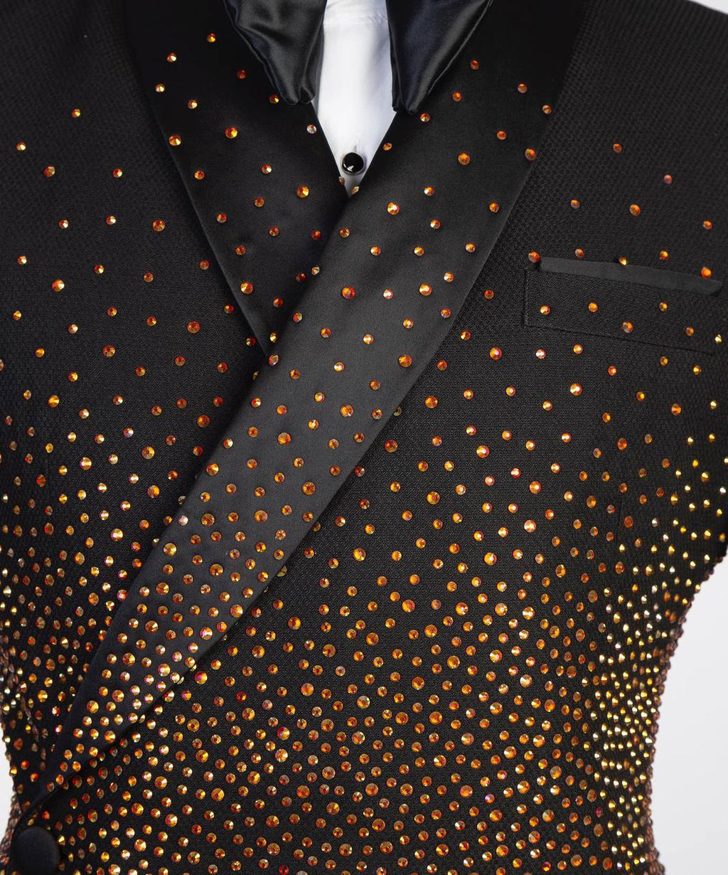 beaded tuxedo