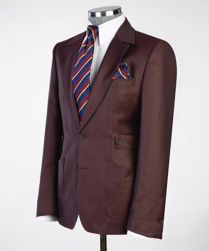Costume Homme, 2 Pièces, Double Boutonnage, Champagne, Revers Châle, Look Élégant, Idéal pour Mariage, Fêtes, Bal, Célébrations KLD