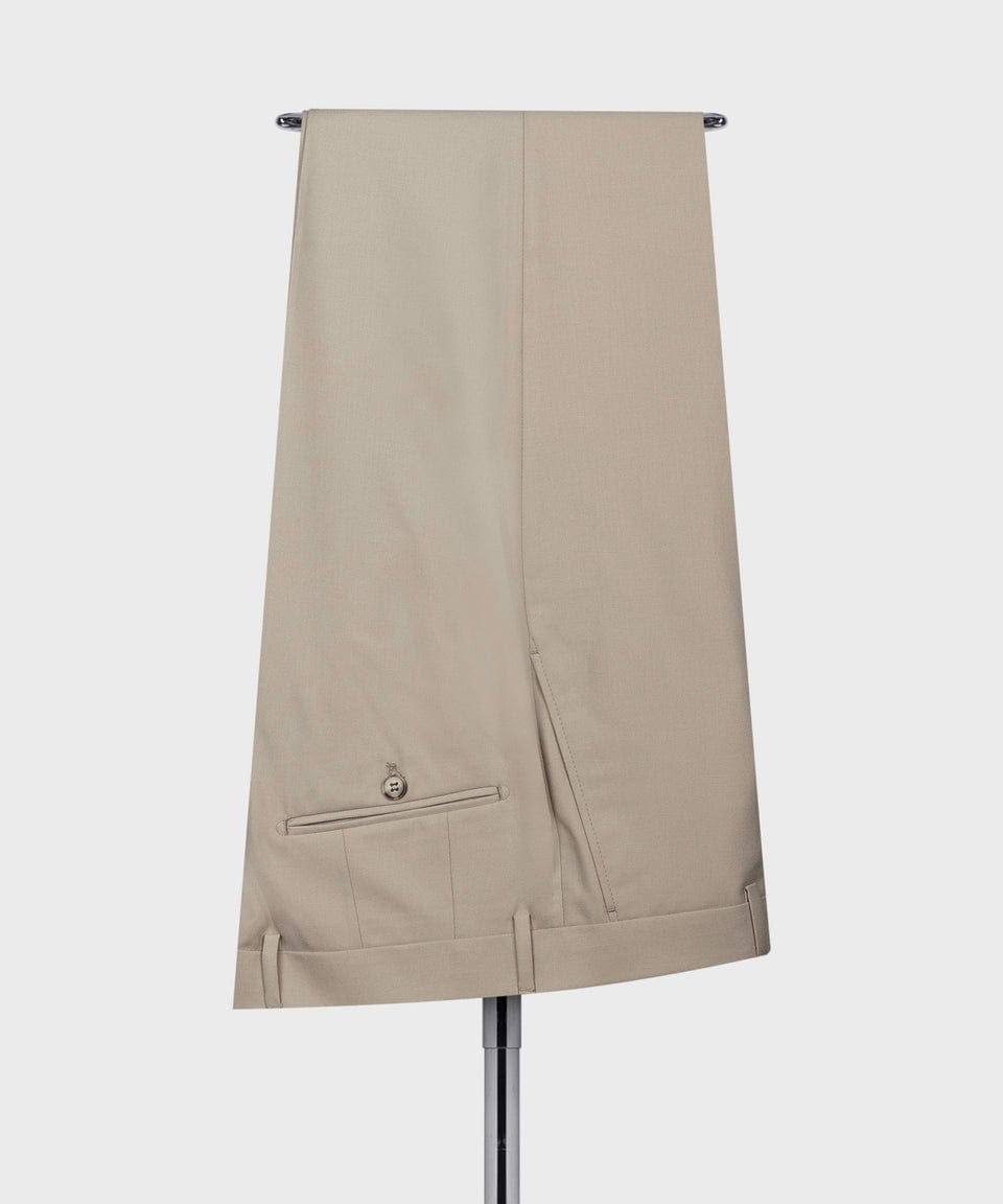 Classic 3-Piece Beige Suit Set for Men