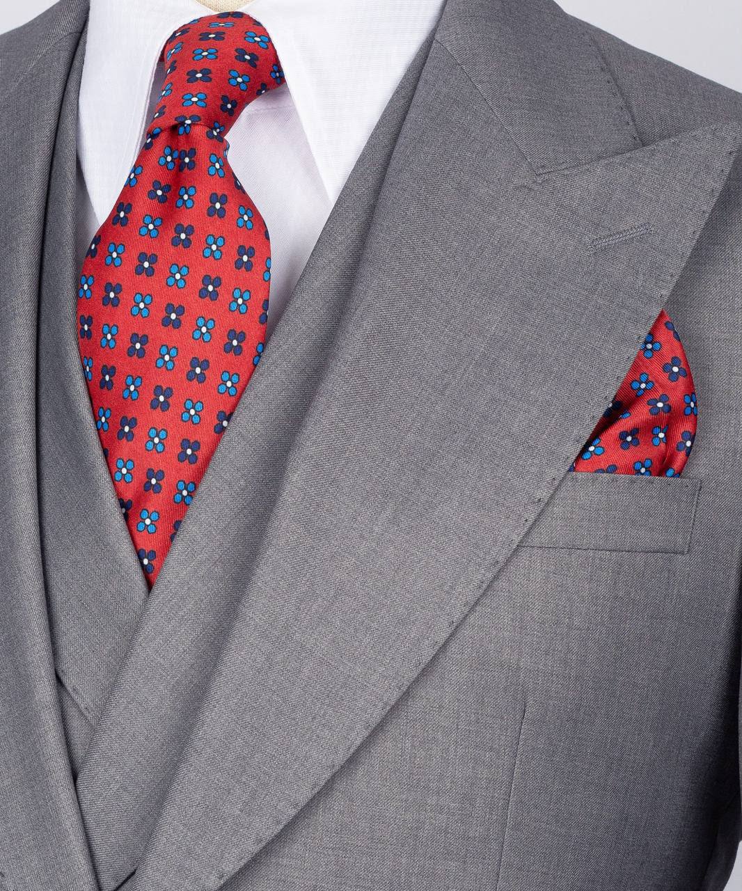 Classic 3-Piece Grey Suit Set for Men