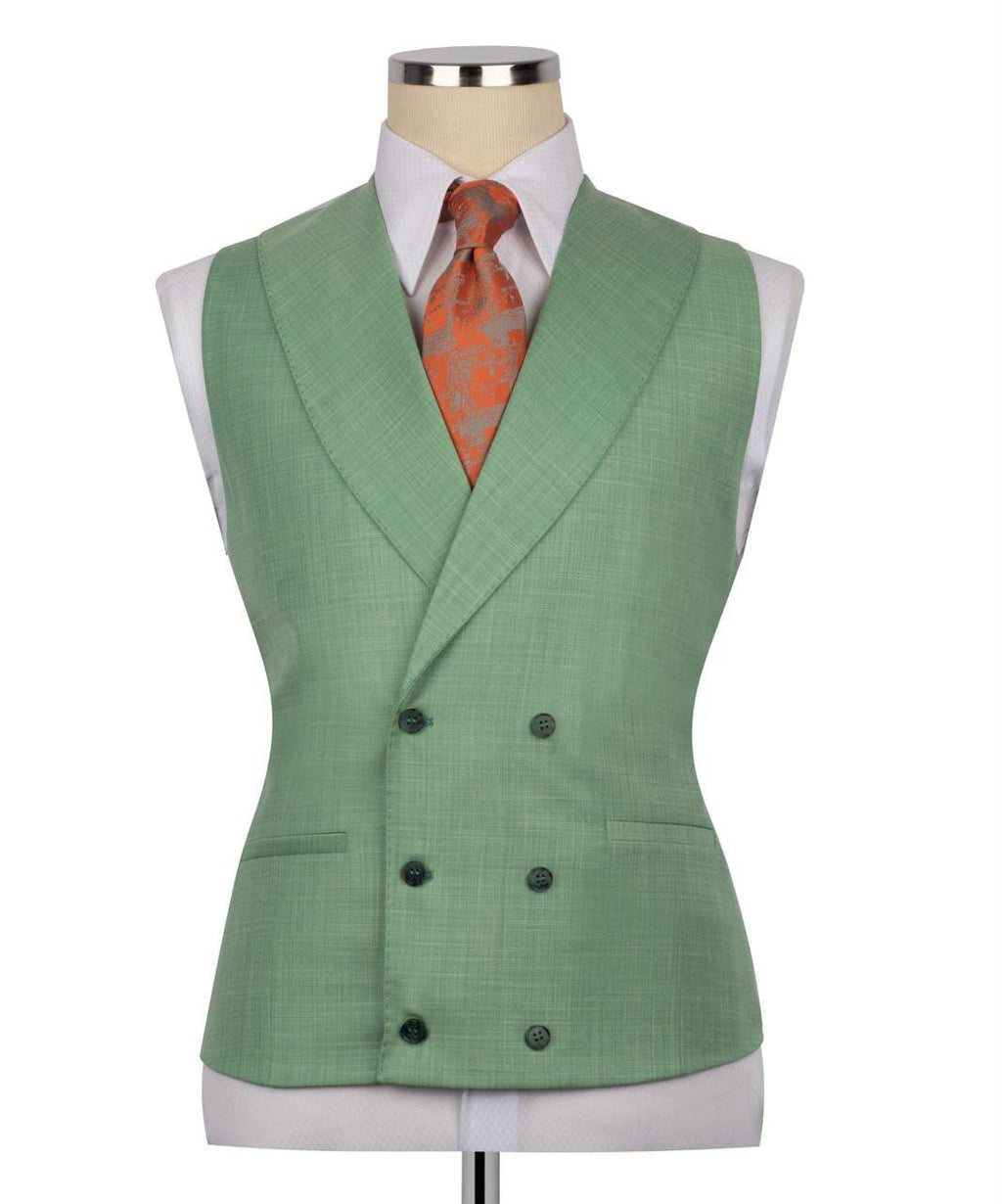 Classic 3-Piece-Light Green- Suit Set for Men