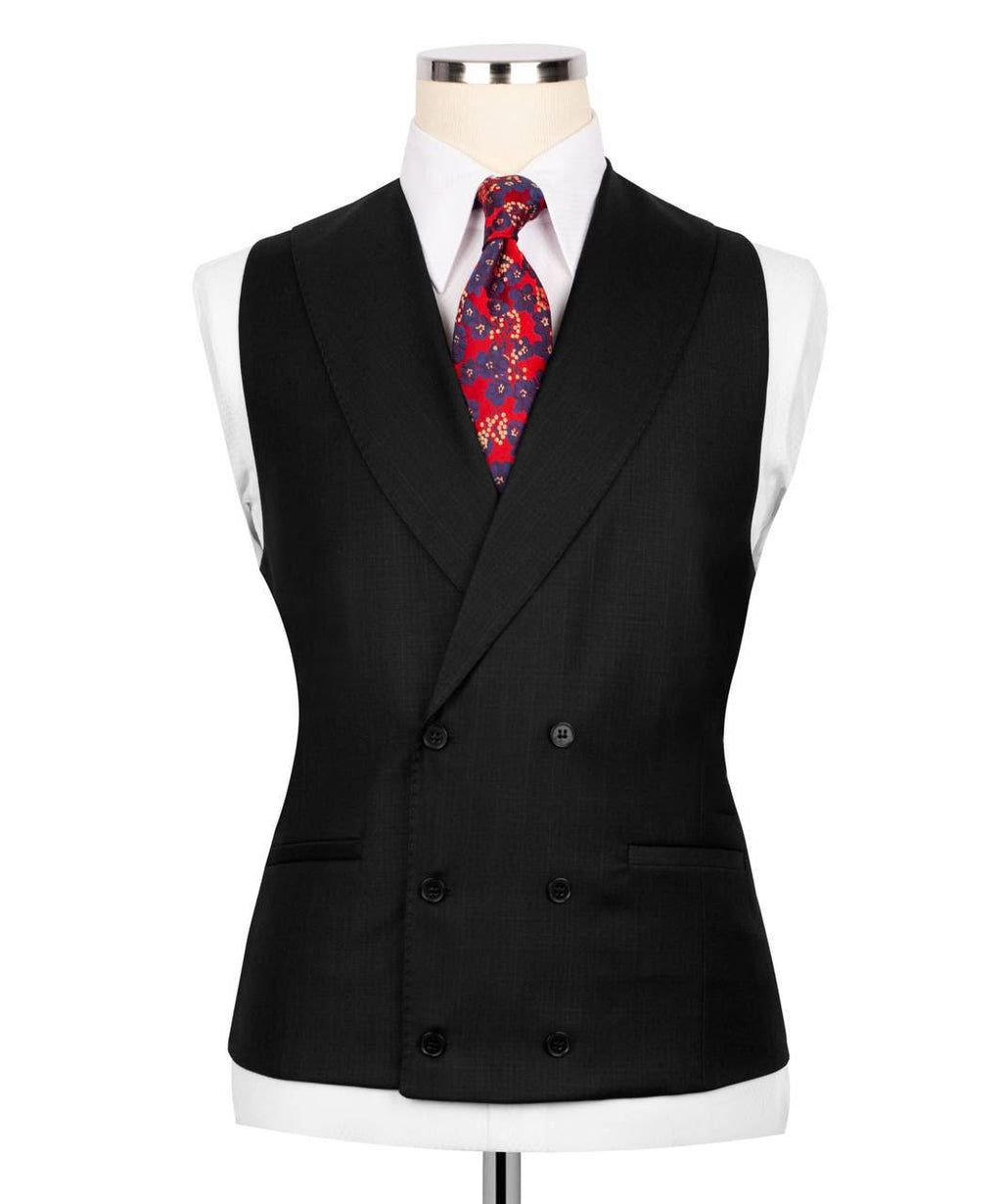 Classic 3-Piece Black Suit Set for Men