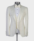 Exclusive Cream Tuxedo,3 Piece