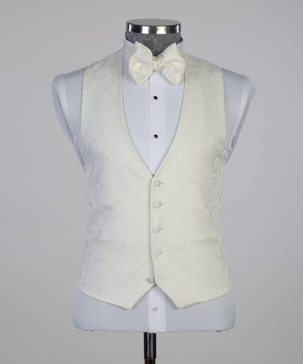 Exclusive Cream Tuxedo,3 Piece