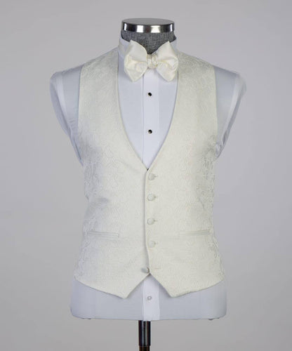 Exclusive Cream Tuxedo,3 Piece