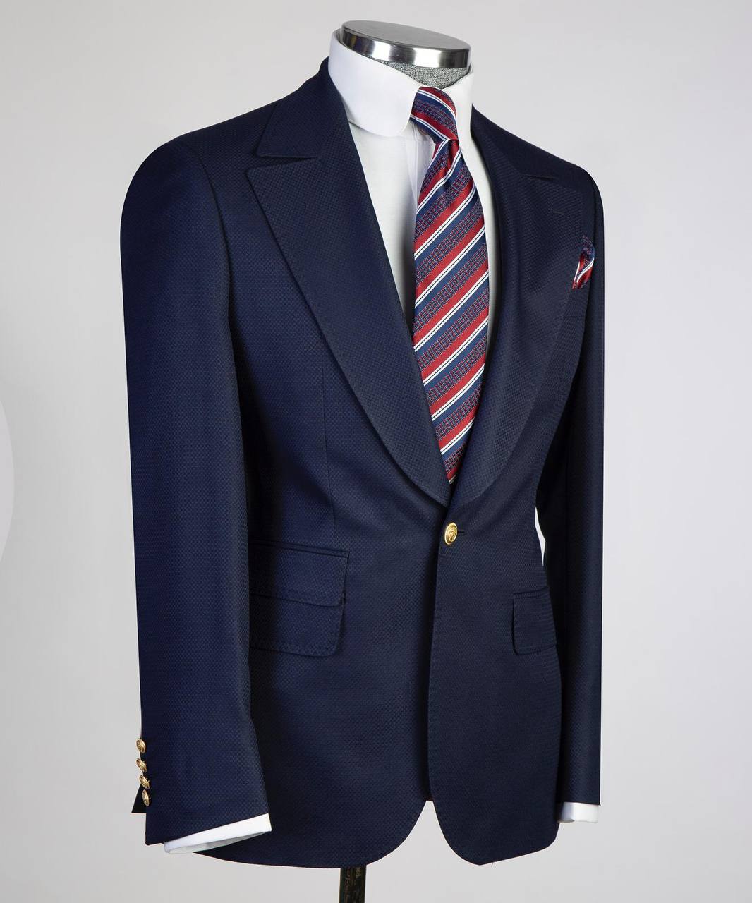 Men's Classic Suit -3 Piece Set -Navy