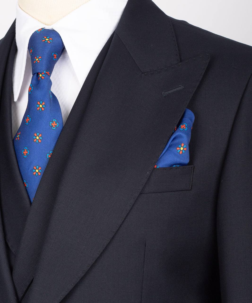 Men's Suit Set, %100 Wool, Navy