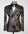 Floral Design 2 Piece Tuxedo