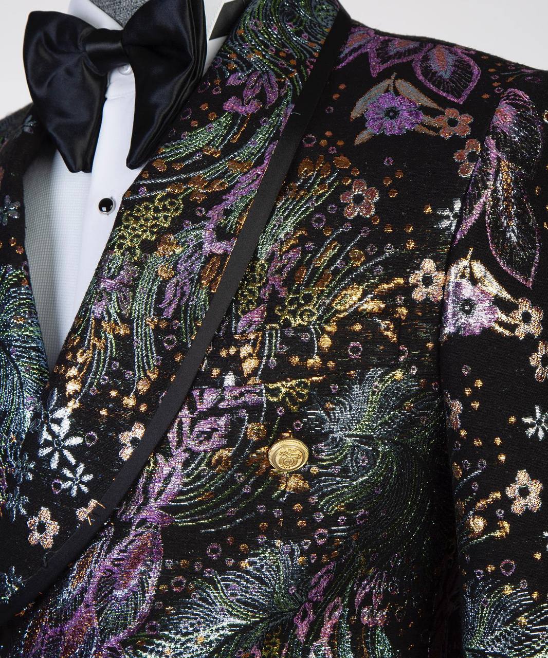Floral Design 2 Piece Tuxedo