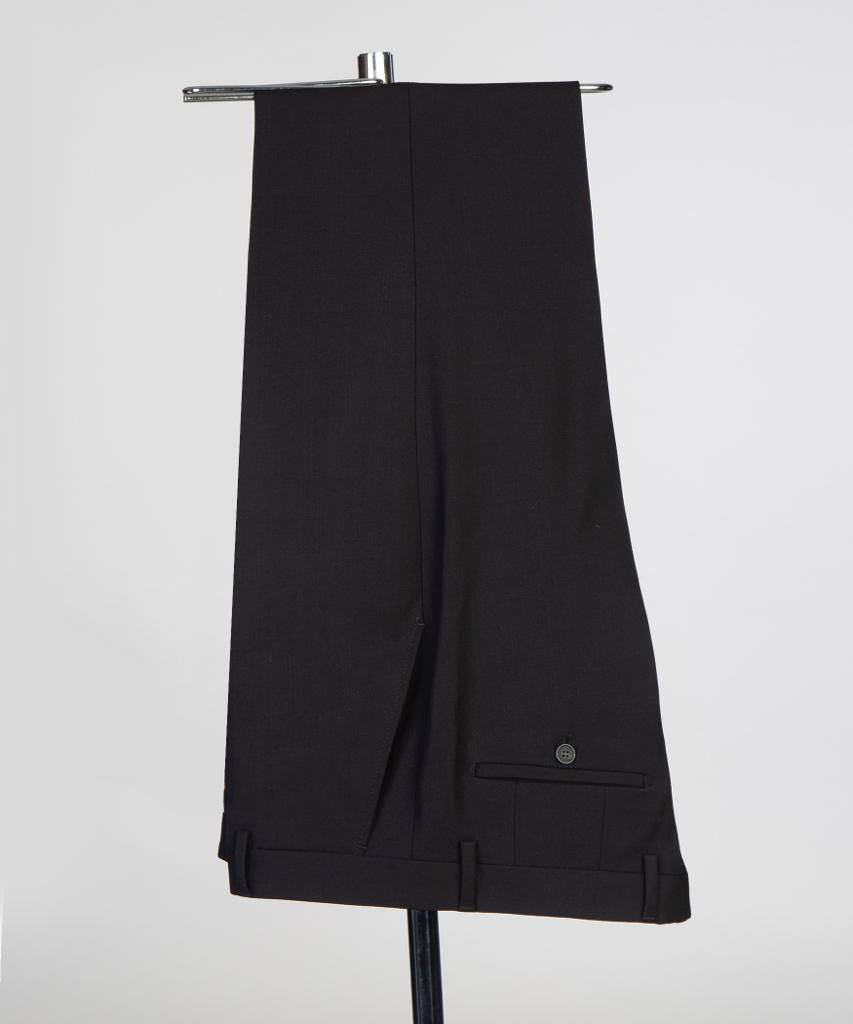 Shawl Design Double Breasted Black Suit