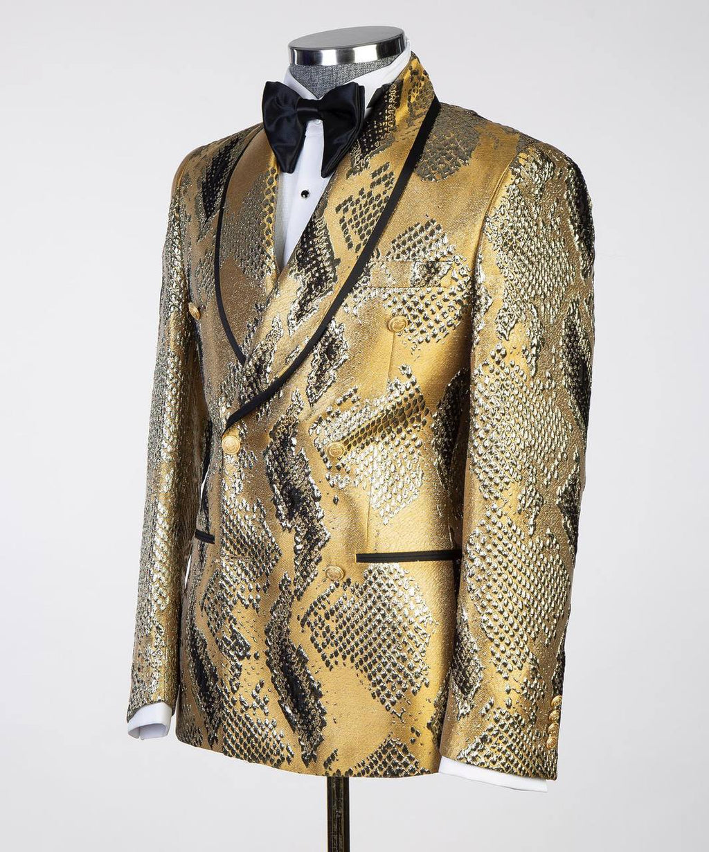Floral Design 2 Piece Tuxedo