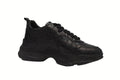 Freizeitschuh handgefertigt, Echtes Leder, leichte Sohle Herrenschuhe 10795 Schwarz