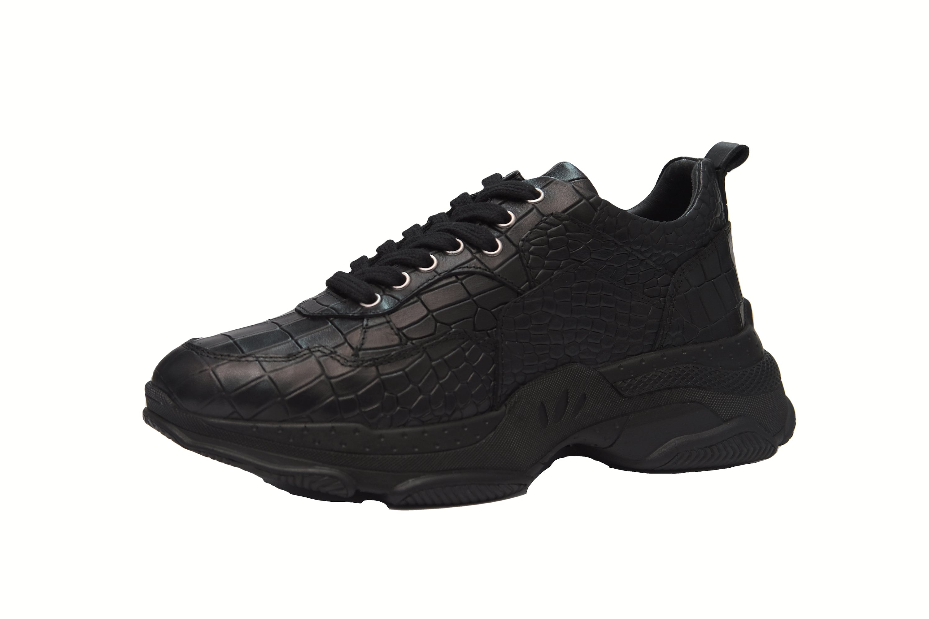 Freizeitschuh handgefertigt, Echtes Leder, leichte Sohle Herrenschuhe 10795 Schwarz
