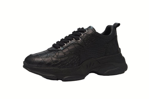 Freizeitschuh handgefertigt, Echtes Leder, leichte Sohle Herrenschuhe 10795 Schwarz