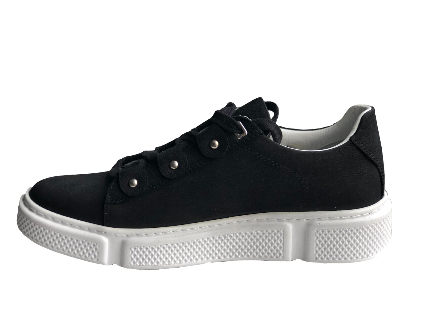 Casual, Handmade, Genuine Leather Nubuck Mens Shoes 12077S Black