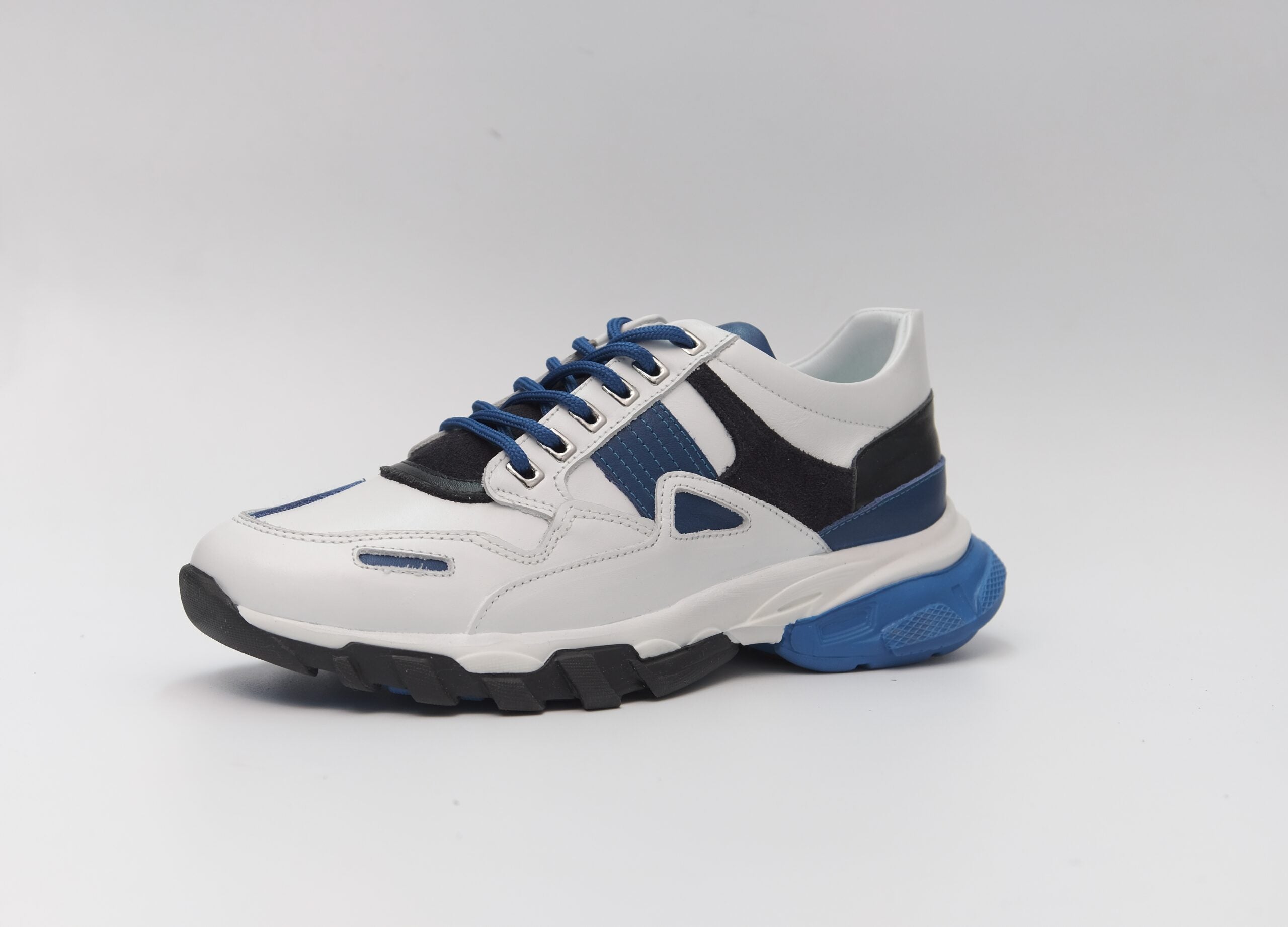 Lässige Handgemachte Herren-Sneaker aus echtem Leder 12373