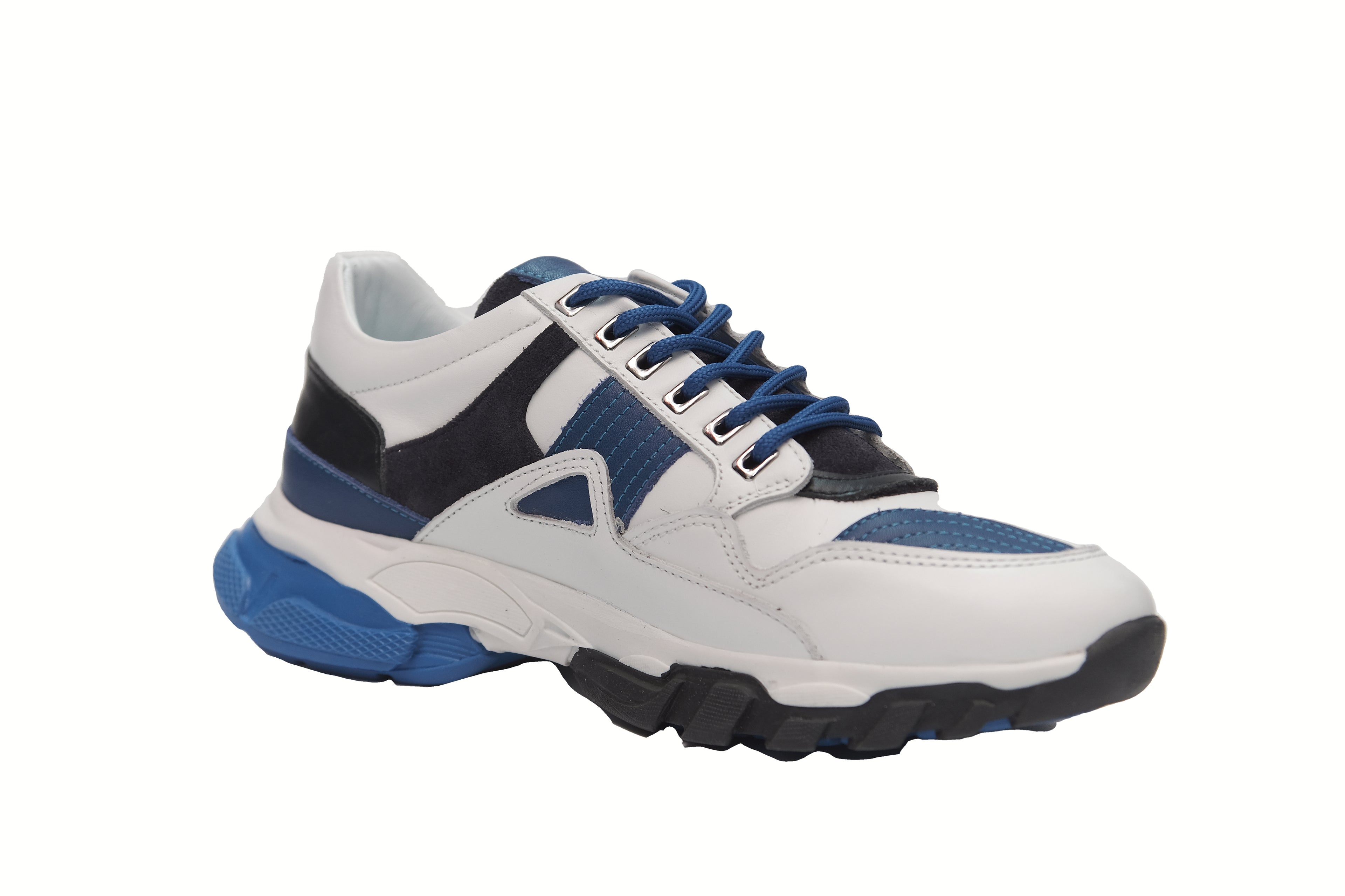Lässige Handgemachte Herren-Sneaker aus echtem Leder 12373