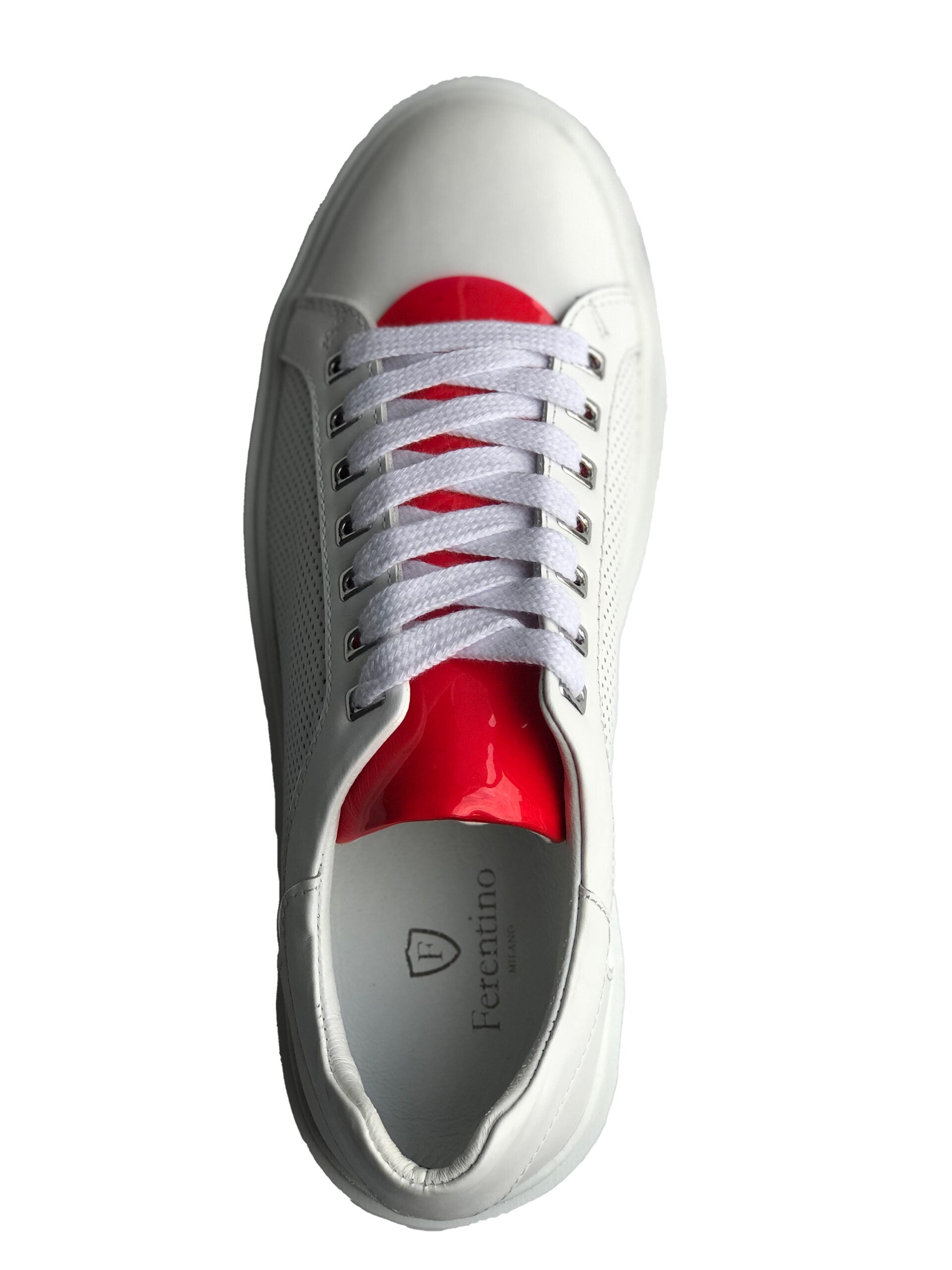 Freizeitschuhe, Handgemacht, Weiß, Echtes Leder Herrenschuhe 12430 Weiß