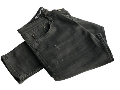 Jean Slim Fit Homme Olive Coton Confortable 7266