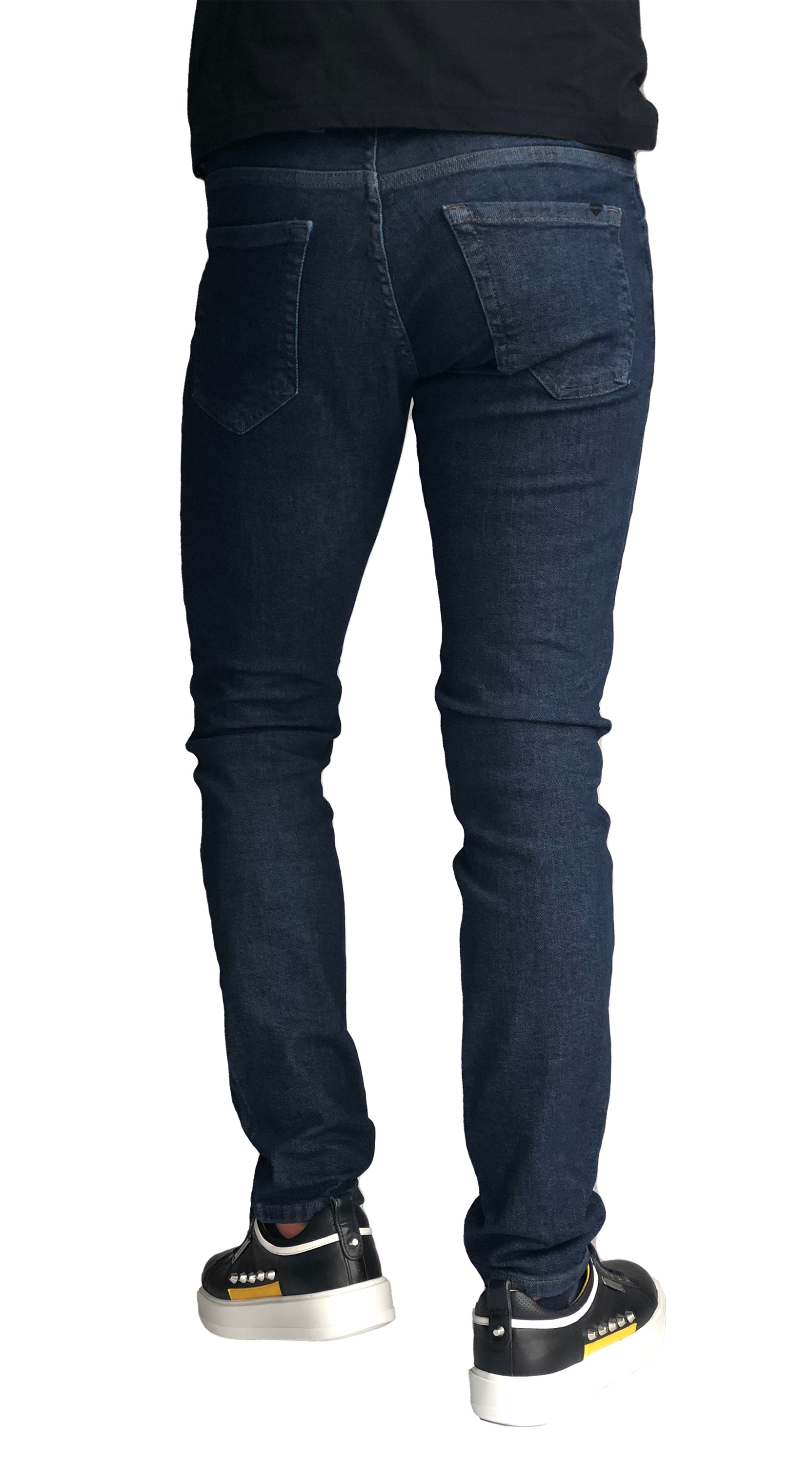 Men's Slim Fit JEANS, Comfortable Cotton Blue 7337