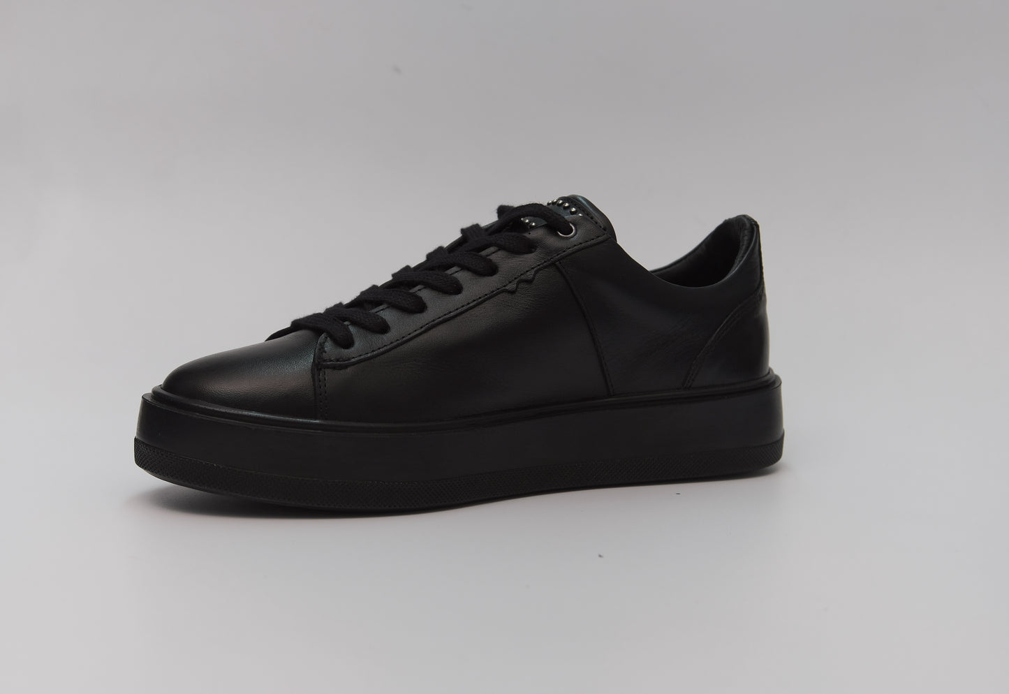 Casual, Handmade ,Genuine Leather , Light Sole Mens Shoes 9851 Black