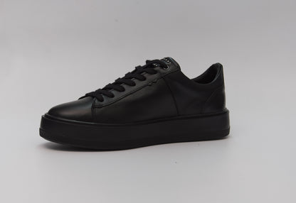 Casual, Handmade ,Genuine Leather , Light Sole Mens Shoes 9851 Black