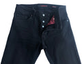 Men's Slim Fit JEANS, Black Comfortable Cotton B378