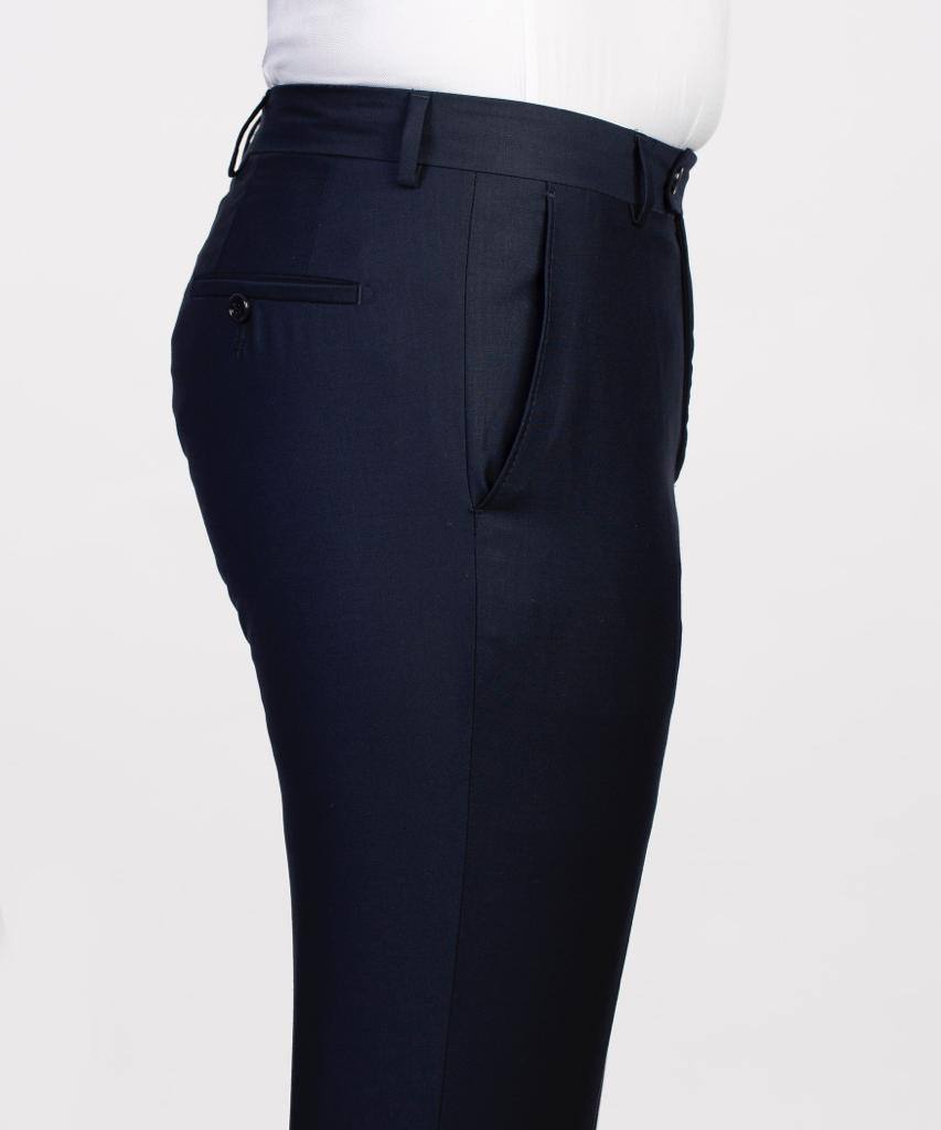 Men's 2 Piece Double Breasted Navy Suit